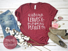 Load image into Gallery viewer, Autumn Leaves & Pumpkins Please