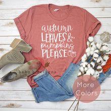 Load image into Gallery viewer, Autumn Leaves & Pumpkins Please