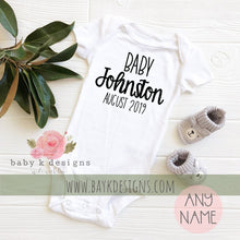 Load image into Gallery viewer, Baby Last Name