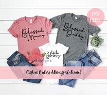 Load image into Gallery viewer, Blessed Matching Shirts