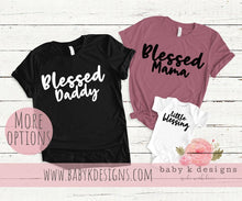 Load image into Gallery viewer, Blessed Matching Shirts #2