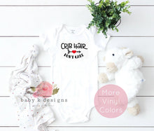 Load image into Gallery viewer, Crib Hair Don't Care Onesie