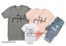 Load image into Gallery viewer, Grateful Matching Tees