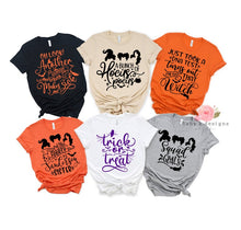 Load image into Gallery viewer, Hocus Pocus Halloween Shirts