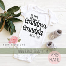 Load image into Gallery viewer, Hello Grandma & Grandpa