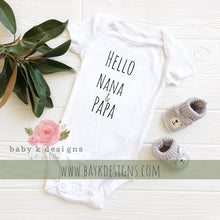 Load image into Gallery viewer, Hello Nana and Papa