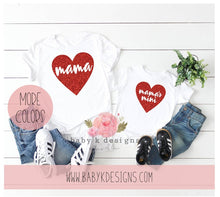 Load image into Gallery viewer, Sparkly Heart Mama&#39;s Mini
