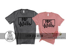 Load image into Gallery viewer, Mr. and Mrs.