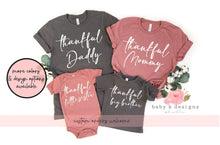 Load image into Gallery viewer, Thankful Family