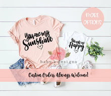 Load image into Gallery viewer, You Are My Sunshine - Set of 2