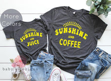 Load image into Gallery viewer, Sunshine and Coffee, Sunshine and Juice - Set of 2
