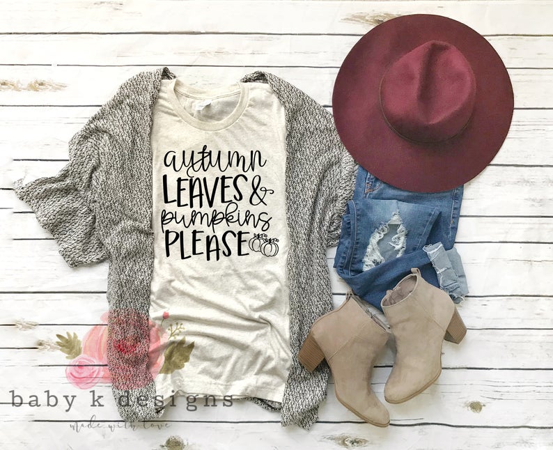 Autumn Leaves & Pumpkins Please