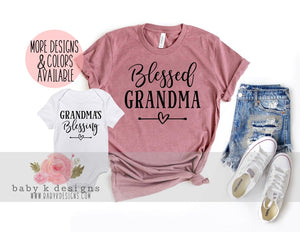 Blessed Grandma - Set of 2