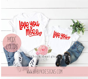 Love you More - Set of 2