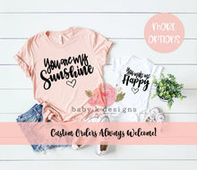 Load image into Gallery viewer, You Are My Sunshine - Set of 2
